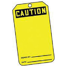 Accuform Signs 5 7 8in X 3 1 8in PF Cardstock Accident Prevention MGT200CTP
