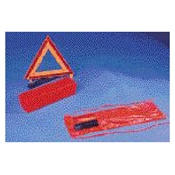 Jackson Safety 3006007 by Kimberly Clark Highway Triangle Kit In Plastic Box (Contains 3 Warning Triangles