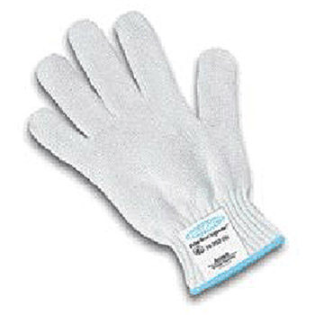 Ansell Edmont 222159 Size 6 White Polar Bear Supreme Heavy Weight Stainless Steel Reversible Cut Resistant Gloves, Each