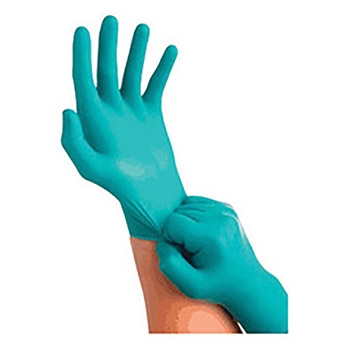 Ansell 1-2 Teal 9 1-2" Touch N Tuff 5 mil Nitrile ANE92-500