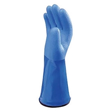 SHOWA Best Glove Blue Atlas 12" Cotton Knit Lined B13490