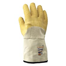 SHOWA Best Glove Chemical Resistant Yellow B1399NFWPCP-09 Medium