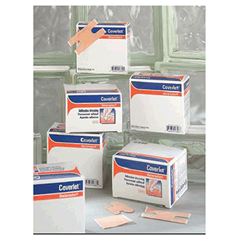 BSN-JOBST 340 2" X 3" Coverlet Latex-Free Fabric Patch Adhesive Bandage (50 Per Box)