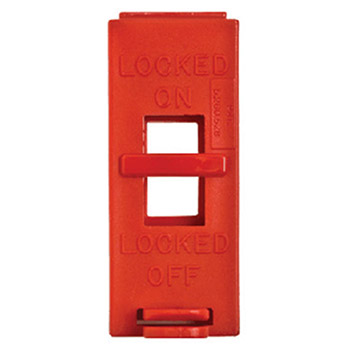 Brady USA Red Wall Switch Lockout 65392
