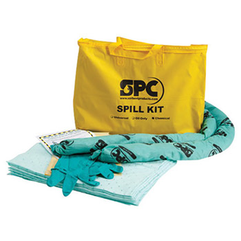 Brady BRDSKH-PP SPC Hazwik High-Viz Yellow Economy Portable Spill Kit