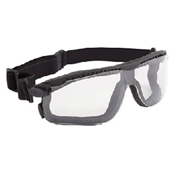 Aearo 3M 123000000000 Maxim Plus Safety Dust Goggle With Black Foam Frame Clear Anti-Fog Lens And Elastic Strap