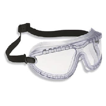 Aearo 3M 16645-00000 Large Lexa Splash GoggleGear Chemical Splash Goggles With Clear Foam Lined Frame DX Anti-Fog Anti-Scratch