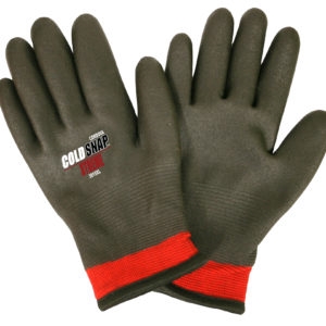 Cold Snap XTREME Two Ply, red Nylon Shell, Brushed Acrylic Terry Lining, Full Black Foam PVC Coating, Per Dz