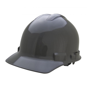 Cordova Faceshields Duo Dove Gray Cap Style Helmet: 4 Point Ratchet H24R10