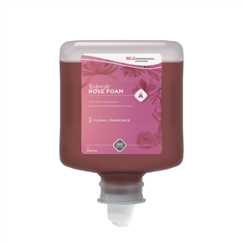 Deb Skin Care Refresh Rose Signature Fragrance Foam Floral Scent Handwash, 1 Liter Cartridge,