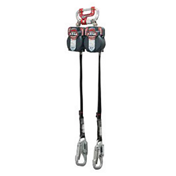 Miller DFPMFLTC17.5FT 7 1/2' Twin Turbo T-Bak Fall Protection System