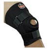 Ergodyne E5716542 Small Black ProFlex 620 Neoprene Ambidextrous Knee Sleeve With 2" Hook And Loop Closure, Anterior Pad, Open Patella, -2- Lateral And -2- Medial Spiral Stays