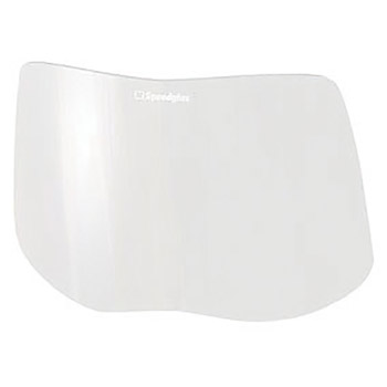 3M H0306-0200-53 Speedglas 6" X 3 7/8" L Series High Temperature Polycarbonate Outside Cover Plate For 9100 Series Helmet