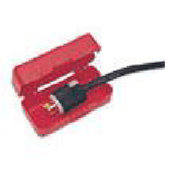 North LP550 by Honeywell Red E-Safe 220-550 Volt Multiple Entry Electric Plug Lockout