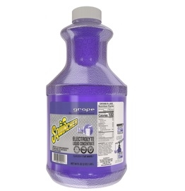 Sqwincher KPG159030322-GR 64 Ounce Liquid Concentrate Grape Electrolyte Drink - Yields 5 Gallons (4 Each Per Case)