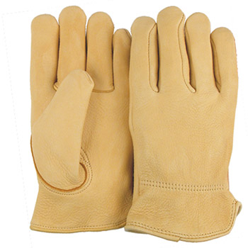 Majestic Leather Palm Gloves Heavy Elk Keystone Thumb 1547