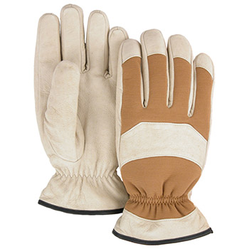Majestic Leather Palm Gloves Pigskin Lined 1572