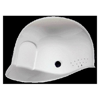 MSA Hardhat White Polyethylene Bump Cap Perforated 10033652