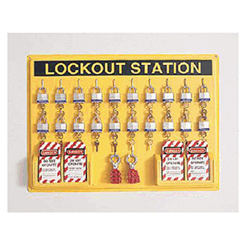 North LSE106F by Honeywell Departmental Complete Lockout Station Includes: (20) 3D (4) ELA290 (6) R60ML