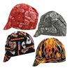 OccuNomix OCCTN8-12-ONE Assorted Color Tuff Nougies 100% Cotton Traditional Hard Billed Welder's Cap