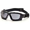 Pyramex Safety Glasses I Force Frame Black Gray Anti Fog SB7020SDT