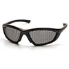 Pyramex Safety Glasses Trifecta Frame Black Punched Steel SB76WMD