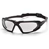 Pyramex Safety Glasses Highlander Frame Black Clear SBB5010DT