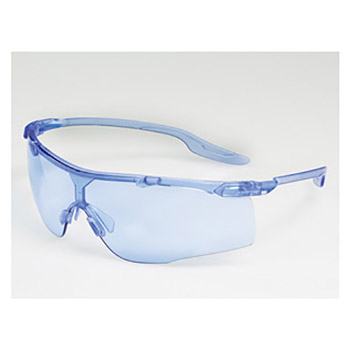 Radnor RAD64051268 Saffire Safety Glasses With Blue Frame And Light Blue Lens, Per Pair