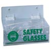Radnor Clear Acrylic Tray Style Safety Glasses 2011L