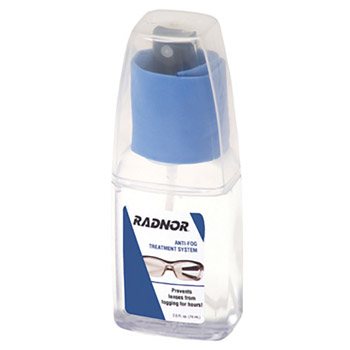 Radnor RAD64051467 2.5 Ounce Pump Bottle Anti-Fog Treatement System With Buffing Cloth