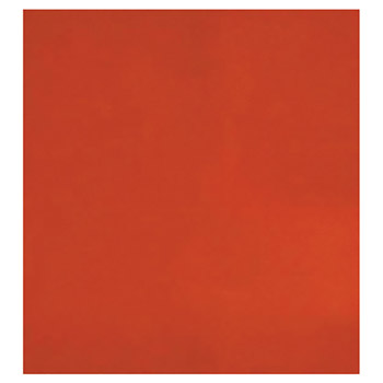 Radnor RAD64052104 6' X 6' 14 MIL Orange Transparent Vinyl Replacement Welding Screen