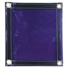 Radnor RAD64052106 6' X 6' 14 MIL Blue Transparent Vinyl Replacement Welding Screen