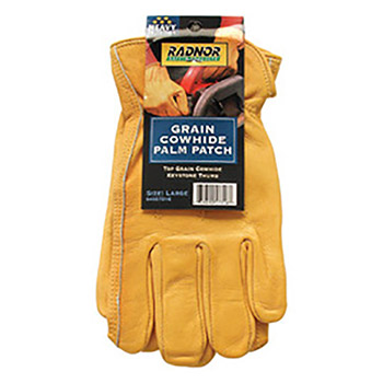 Radnor Premium Grain Double Leather Palm Cowhide RAD64057315 Medium