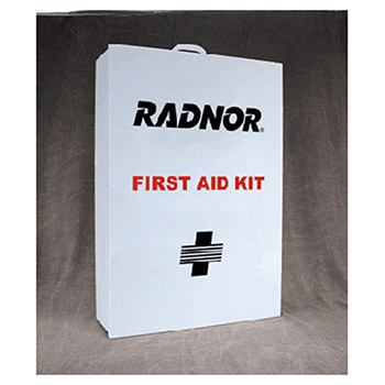 Radnor 25 Person Bulk Sturdy Metal First Aid Cabinet 64058008