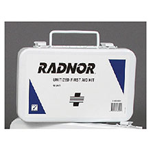 Radnor 10 Person Unitized First Aid Kit In Metal 64058024