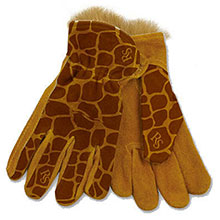 Red Steer Gloves ZooHands Ages Kids 3 6 Youth 7 12 Giraffe 290G-Kids