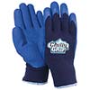 Red Steer Gloves Chilly Grip Blue Heavy Duty textured rubber A311
