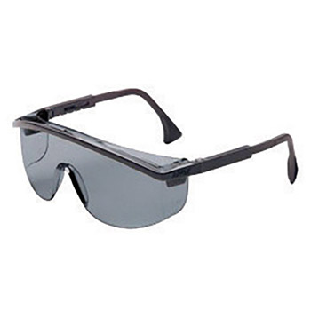 Uvex UVXS1369 By Honeywell Astrospec 3000 Safety Glasses With Black Nylon Frame And Gray Polycarbonate Ultra-dura Anti-Scratch Hard Coat Lens