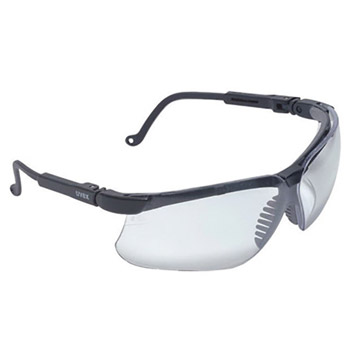 Uvex UVXS3201X By Honeywell Genesis Safety Glasses With Black Polycarbonate Frame And Espresso Polycarbonate treme Anti-Fog Lens