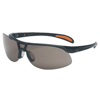 Uvex UVXS4201X By Honeywell Protege Safety Glasses With Metallic Black Frame And Gray Polycarbonate treme Anti-Fog Lens