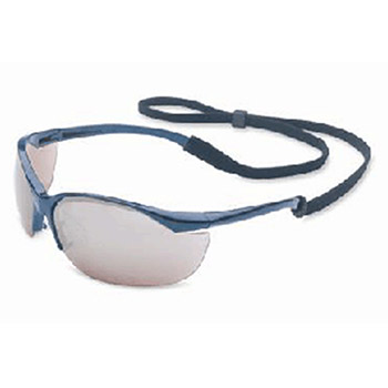 Wilson By Honeywell Safety Glasses Vapor Metallic Blue 11150904