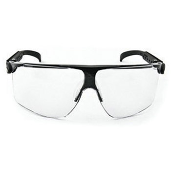 3M 11860-00000 Maxim Safety Glasses With Black Frame And Clear RAS Anti-Scrach Lens
