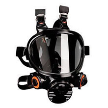 3M 3MR7800S-L Large Silicone Ultimate Full Face 7000 Series Reusable Facepiece With 6 Point Harness And Bayonet Connection