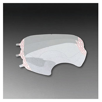 3M FF-400-15 Lens Cover For Use With Ultimate FX Full Facepiece Reusable Respirators FF-401 402 And 403 (25 Per Bag)