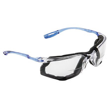 3M 3MRVC215AF Virtua CCS 1.5 Diopter Safety Glasses With Clear Frame, Clear Polycarbonate Anti-Fog Lens And Foam Gasket Attachment