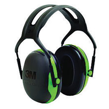 3M 3MRX1A Peltor Black And Green Model X1A/37270(AAD) Over-The-Head Hearing Conservation Earmuffs