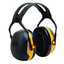 3M 3MRX2A Peltor Black And Yellow Model X2A/37271(AAD) Over-The-Head Hearing Conservation Earmuffs
