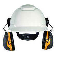 3M 3MRX2P3E Peltor Black And Yellow Model X2P3E/37276(AAD) Cap Mount Hearing Conservation Earmuffs