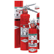 Amerex 2 1 2 Pound Halotron I Fire Extinguisher B385TS