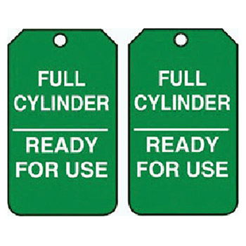 Accuform Signs 5 7 8in X 3 3 8in Green White PF Cardstock MGT203CTP